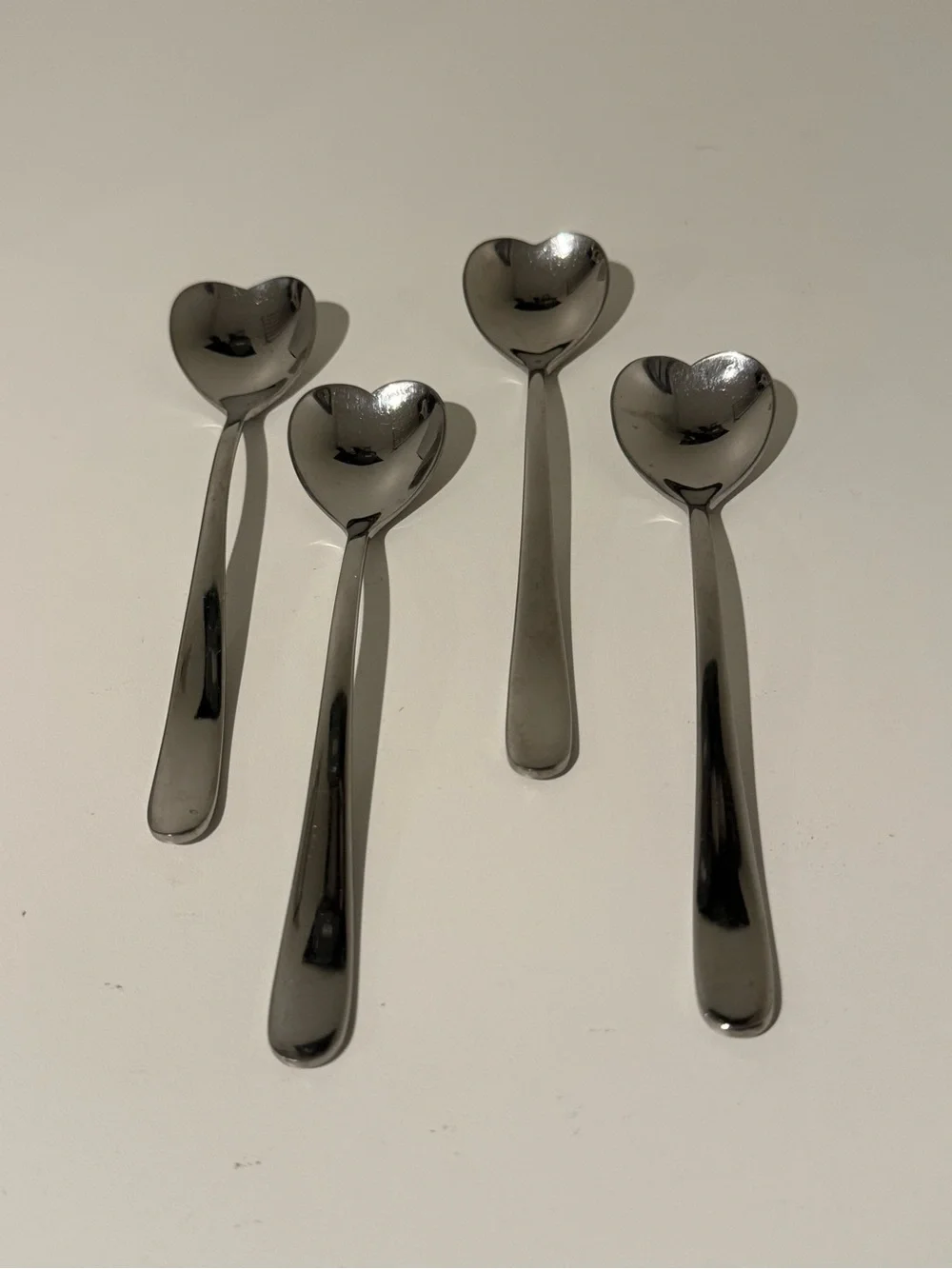 Heart teaspoons from Alessi